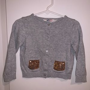 H&M sequin pocket cardigan